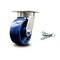 Service Caster 5 Inch Kingpinless Solid Poly Wheel Swivel Caster with Swivel Lock SCC SCC-KP30S520-SPUR-BSL - alternate 1